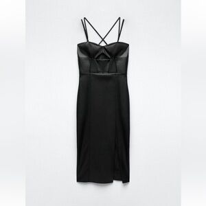 Zara Leather Dress